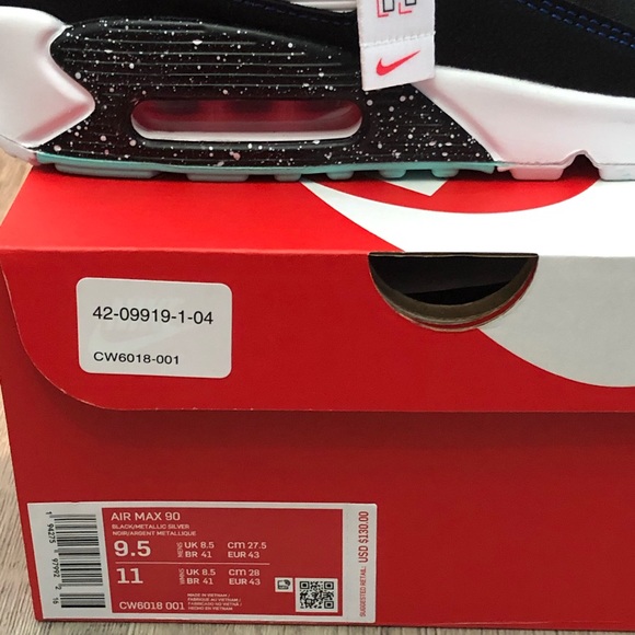 🛑SOLD🛑Air Max 90 CW6018 001 Galaxy - Picture 9 of 16
